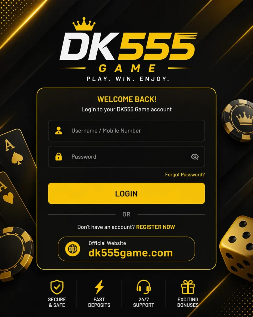 DK555 Game Login